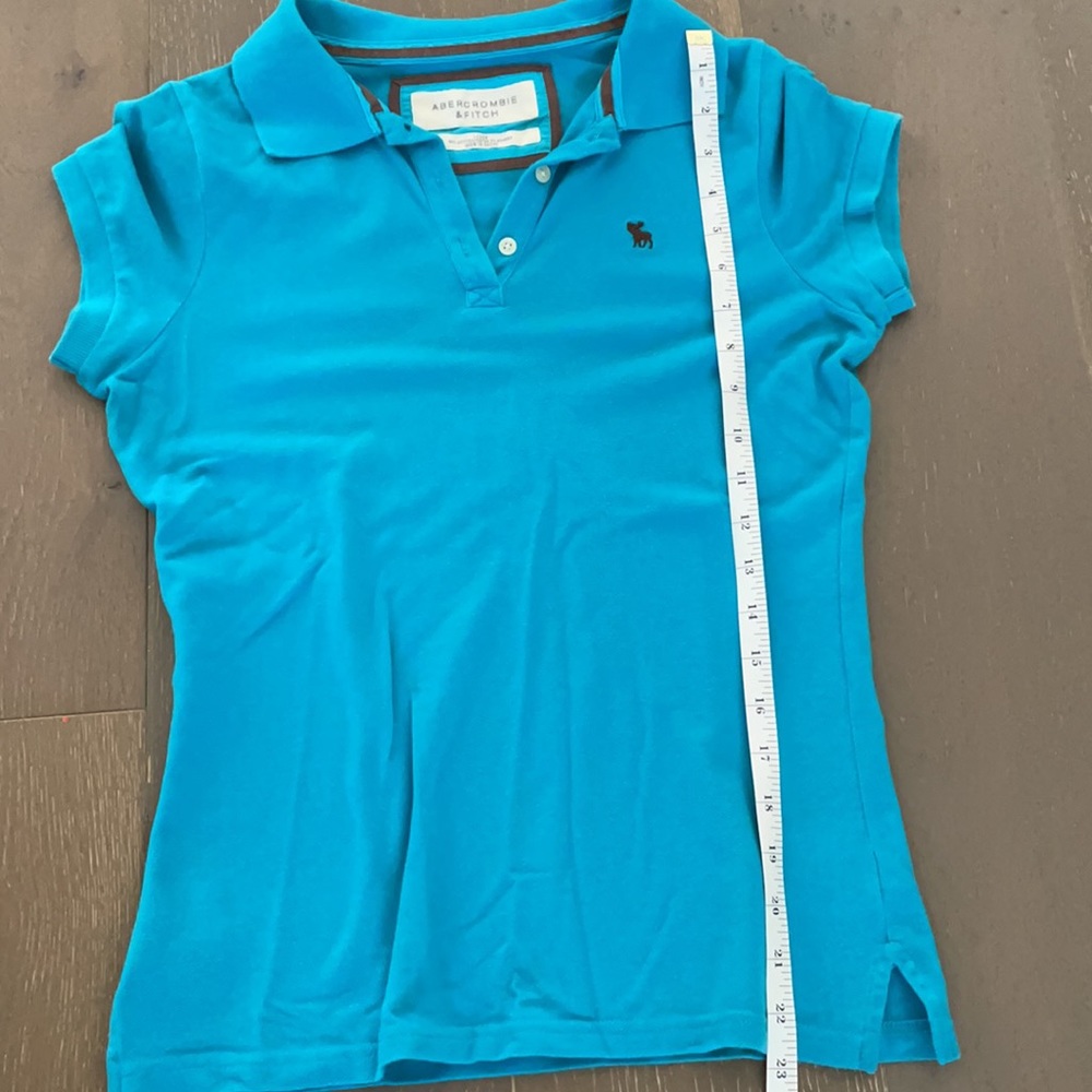 Abercrombie & Fitch Junior’s Short Sleeve Polo - Picture 4 of 5